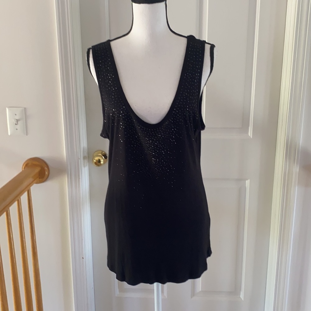 03:09 - Calvin Klein Embellished Black Tank Top